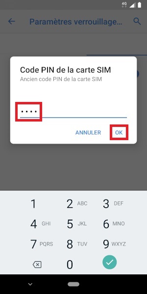Modifier le code PIN de ton Nokia 2.1